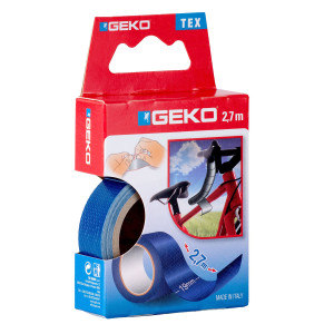 NASTRO ADESIVO TELATO TEX BLU 19MMX2,7MT GEKO COD. 8143000005