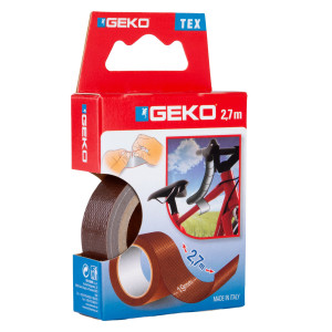 NASTRO ADESIVO TELATO TEX MARRONE 19MMX2,7MT GEKO COD. 8143000008