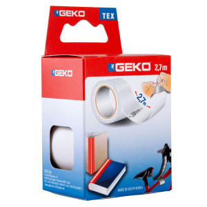 NASTRO ADESIVO TELATO TEX BIANCO 38MMX2,7MT GEKO COD. 8143000011