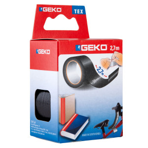 NASTRO ADESIVO TELATO TEX NERO 38MMX2,7MT GEKO COD. 8143000012