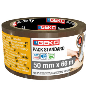 NASTRO IMBALLO NOISE 50MMX66MT AVANA GEKO COD. 8180500043