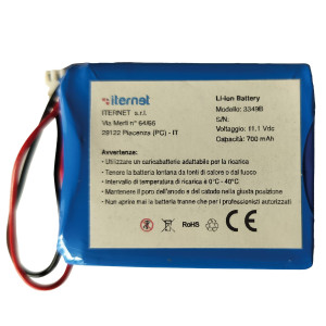 BATTERIA RICARICABILE PER CONTA VERIFICA BANCONOTE HT1100 COD. 3381B