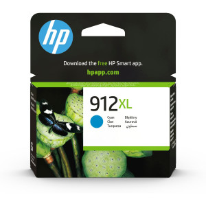 CARTUCCIA INCHIOSTRO CIANO HP 912XL PER HP OFFICEJET 8000 SERIE COD. 3YL81AE