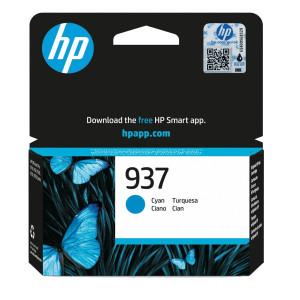 HP CARTUCCIA INK 937 CIANO COD. 4S6W2NE