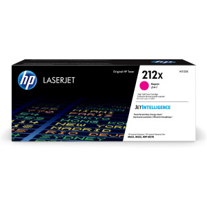CARTUCCIA TONER MAGENTA212X PER HP LASER JET ENTERPRISE M554-M555-MFP M578 SERIE COD. W2123X