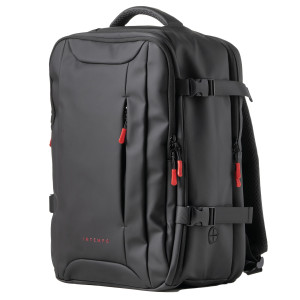 ZAINO CABIN BAG DROP2GO GOMMA ANTIPIOGGIA DIM. 25X20X40CM NERO INTEMPO COD. 9237DRB