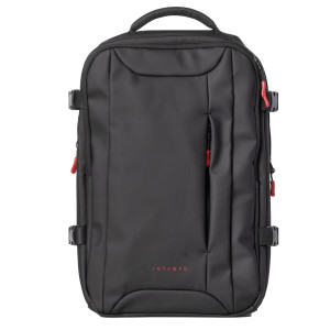 ZAINO CABIN BAG DROP2GO GOMMA ANTIPIOGGIA DIM. 25X20X40CM NERO INTEMPO COD. 9237DRB