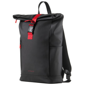 ZAINO ROLL-TOP DROP2GO GOMMA ANTIPIOGGIA DIM. 30X42X14CM NERO INTEMPO COD. 9239DRB