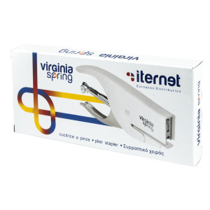 CUCITRICE A PINZA VIRGINIA SPRING BIANCO IN SCATOLA ITERNET COD. 0101BI