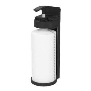 DISPENSER CORTESIA MURALE NENYA RICARICABILE 300ML BIANCO/NERO MEDIAL INTERNATIO COD. 110545