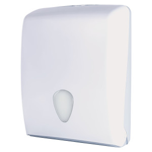 DISPENSER ASCIUGAMANI PIEGATI Z/C/V STILECO 600 FOGLI BIANCO MEDIAL INTERNATIONA COD. 920020