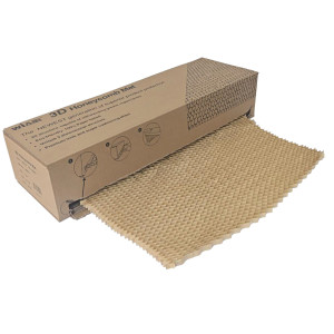 DISPENSER CON CARTA ALVEOLARE 3D 55CMX30M COD. X102201