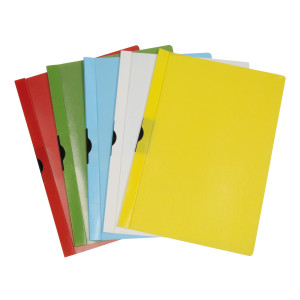 CARTELLINA PPL C/MOLLA DORSO 8 BIANCO SPRING FILE 22X31 COD. X200701/25