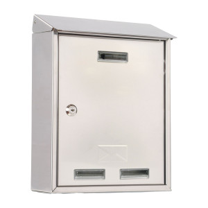 CASSETTA POSTALE 35X45X15CM INOX SERIE ELIOS COD. 3100X/4