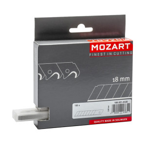 CONF. 10 LAME A SPEZZARE 18MM IN TITANIO MOZART COD. MM90180
