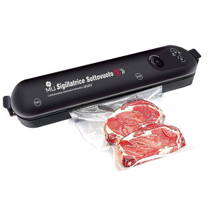 SIGILLATRICE PER ALIMENTI SOTTOVUOTO NERO PORTATILE MULIN COD. WEIMEI-00