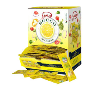 198 BUSTINE MONODOSE SUCCO DI LIMONE DA 5ML COD. BPLIM