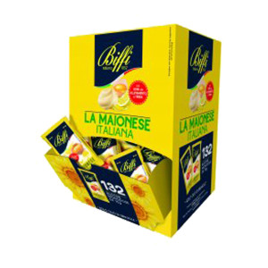 CONFEZIONE 132 BUSTINE MONODOSE DA 10GR MAIONESE BIFFI COD. BPMAM