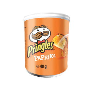 TUBO PRINGLES PAPRIKA 40GR COD. PR5G CONFEZIONE DA 12