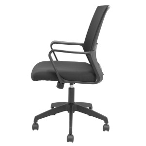 SEDUTA OEPRATIVA ERGO 535 C/BRACC FISSI E SCHINALE IN RETE NERO PIQUERAS Y CRESP COD. 8435501019503