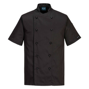 GIACCA DA CUOCO KENT A MANICHE CORTE TG XL NERO PORTWEST COD. C734BKRXL