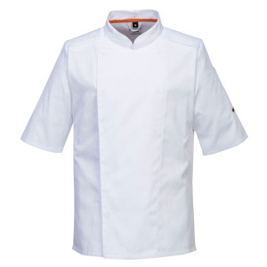 GIACCA DA CUOCO MESHAIR PRO A MANICA CORTA TG M BIANCO PORTWEST COD. C738WHRM