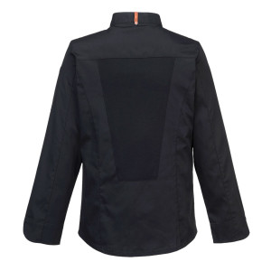 GIACCA DA CUOCO MESHAIR PRO A MANICA LUNGA TG M NERO PORTWEST COD. C838BKRM