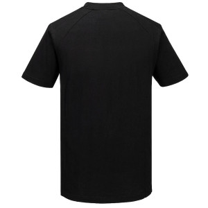 T-SHIRT A MANICHE CORTE ECO TG L NERO PORTWEST COD. CD811BKRL