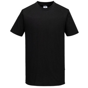 T-SHIRT A MANICHE CORTE ECO TG XL NERO PORTWEST COD. CD811BKRXL