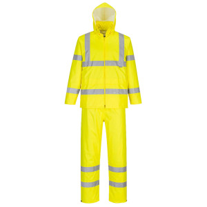 COMPLETO ANTIPIOGGIA RIPIEGABILE HI-VI TG L GIALLO FLUO PORTWEST COD. H448YERL