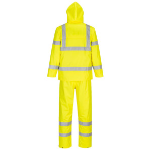 COMPLETO ANTIPIOGGIA RIPIEGABILE HI-VI TG L GIALLO FLUO PORTWEST COD. H448YERL