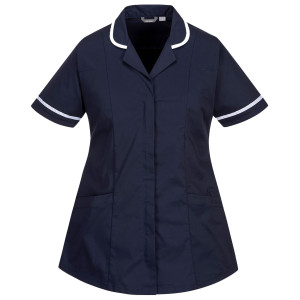CAMICE STRETCH DA DONNA TG L BLU NAVY PORTWEST COD. LW17NARL