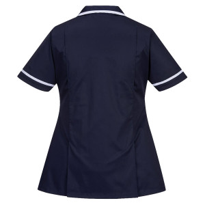 CAMICE STRETCH DA DONNA TG M BLU NAVY PORTWEST COD. LW17NARM