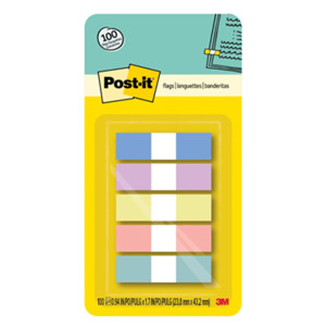 BLISTER 350 SEGNAPAGINA POST-ITÂ® SUPER STICKY 100 RICICLATI 670-SSR-5 IN 5 COLOR COD. 7100396131