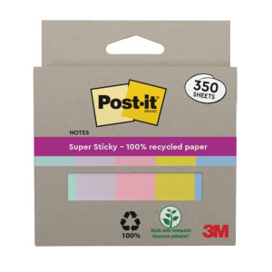 MINISET 100 POST-ITÂ® INDEX 683-5PASTEL0  FORMATO MINI COLORI PASTELLO 11,9 X 43, COD. 7100396601