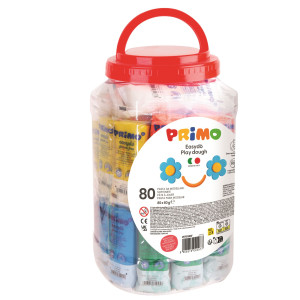 SECCHIELLO 80 PANETTI DA 60GR PASTA MODELLABILE EASYDO' PRIMO COD. 297ED80GN