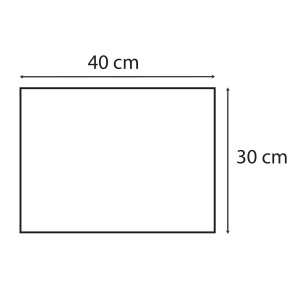 CONF 500 TOVAGLIETTE MONOUSO TISS LACK 30X40CM CARTA ROSSO PRO NAPPE COD. 304021I