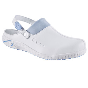 ZOCCOLO DANY TG 41 BIANCO/AZZURRO SAFETY JOGGER COD. DANYOB-LBL-41
