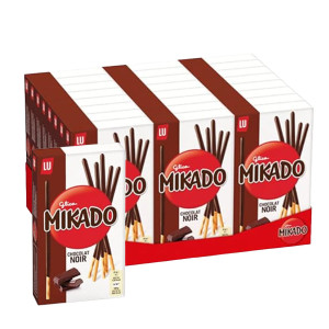 CONFEZIONE 24 MIKADO FONDENTE MONOPORZIONE DA 39GR SAIWA - PRODOTTO STAGIONALE COD. SUMIF