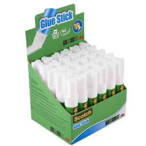 ESPOSITORE 30 COLLE STICK 8GR 6208D30 BIANCA PERMANENTE SCOTCHÂ® COD. 7100116519