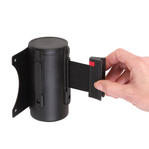 CLIP A MURO PER COLONNINE SEGNAPERCORDO ECONOMY COD. BSBWBBLACK