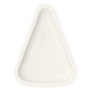 CONF 125 VASSOI PIZZA  1/8 19X25CM BIANCO SIGNOR BIO COD. BTT003BIO125F