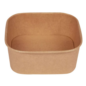 CONF 50 BOWL QUADRATE 1200ML 17X17CM AVANA SIGNOR BIO COD. PBS001BIO50C