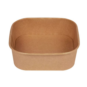 CONF 50 BOWL QUADRATE 900ML 17X17CM AVANA SIGNOR BIO COD. PBS002BIO50C