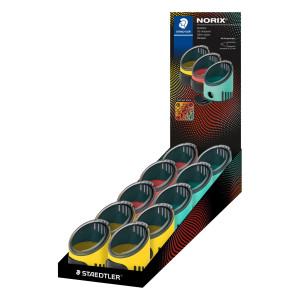 TEMPERAMATITE 1 FORO NORIXÂ® TUB COLORI ASSORTITI STAEDTLER COD. 516 001 CONFEZIONE DA 10