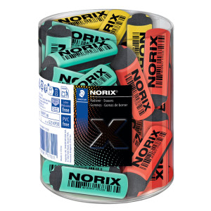 BARATTOLO 30PZ NORIXÂ® ERASER COLORI ASSORTITI STAEDTLER COD. 523 KP30