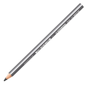 ASTUCCIO 12 MATITE COLORATE TRIO MAXI GRIGIO 203/726 STABILO COD. 203/726