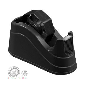 DISPENSER DA TAVOLO MEDIUM C/PORTAPENNE NERO PER NASTRI 33/66MT STARLINE COD. 3000NE
