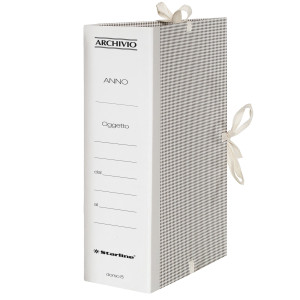 FALDONE C/LACCI INCOLLATI TELA 35X25CM DORSO 8CM STARLINE COD. X0012 CONFEZIONE DA 25