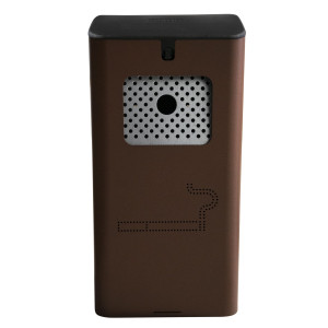 POSACENERE MURALE CON SERRATURA  CORTEN STILCASA COD. PME C